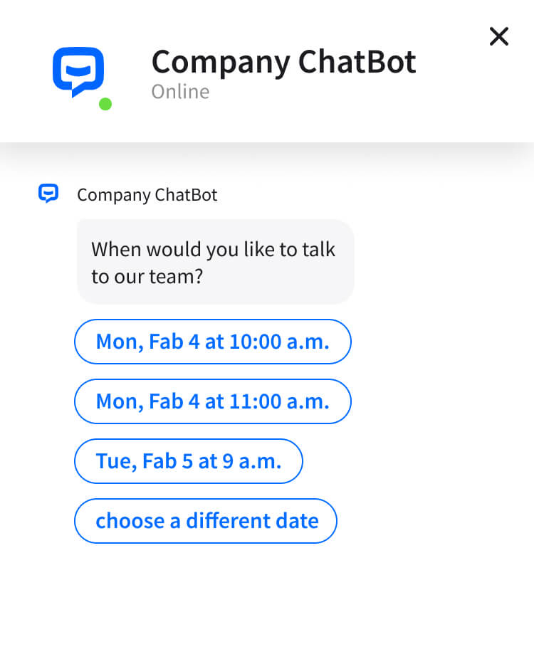 Conversational AI to qualify sales leads